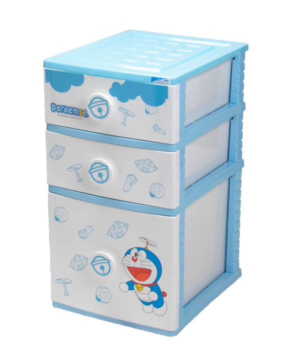 ตู้ลิ้นชักโดเรม่อน 3 ชั้น ลายของวิเศษ ตู้ลิ้นชักโดเรม่อน ตู้ลิ้นชัก THE BESTWAY ตู้ลิ้นชักโดเรม่อน 3 ชั้น ลายของวิเศษ ตู้ลิ้นชักโดเรม่อน ตู้ลิ้นชัก THE BESTWAY