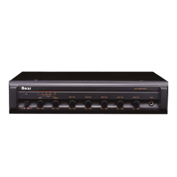 เครื่องผสมสัญญาณเสียงพร้อมเครื่องขยายเสียง Razr MP300P ชุดไมค์ประชุม ชุดห้องประชุม THE BESTWAY