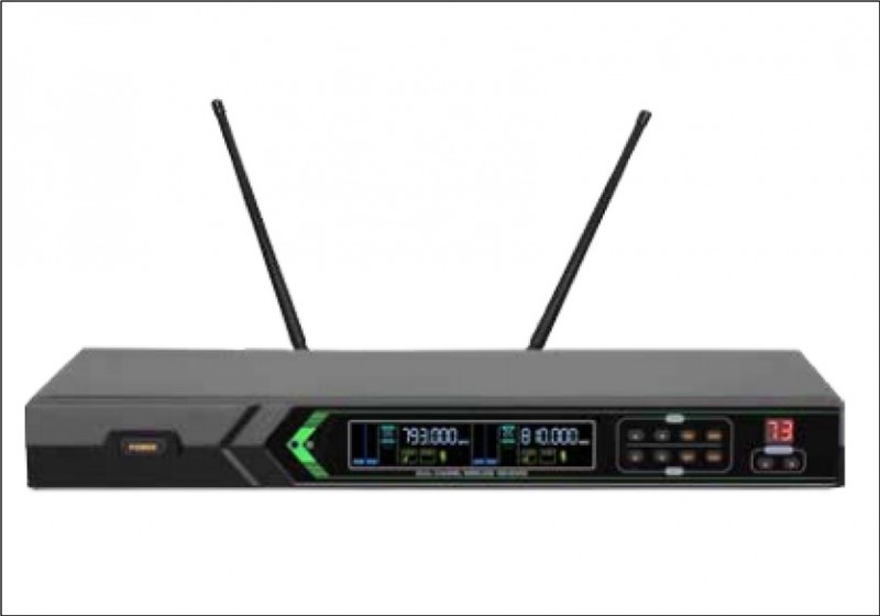 เครื่องควบคุมและจ่ายไฟ ชุดประชุมระบบไร้สาย RAZR RM-5610M ไมค์ลอย ชุดห้องประชุม THE BESTWAY