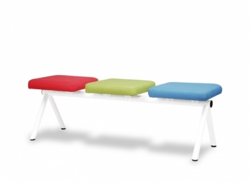 เก้าอี้พักคอย 3 ที่นั่ง รุ่น CL 3 (บุผ้าฝ้าย) เก้าอี้แถว เก้าอี้เหล็ก THE BESTWAY เก้าอี้พักคอย 3 ที่นั่ง รุ่น CL 3 (บุผ้าฝ้าย) เก้าอี้แถว เก้าอี้เหล็ก THE BESTWAY